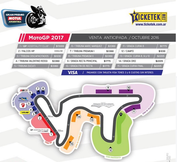 MotoGP 2017 - Autodromo Termas de Rio Hondo Santiago del Estero